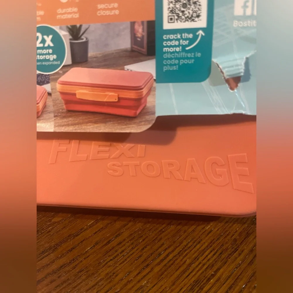 Lockermate Flexi Storage Pencil Box in Coral NEW